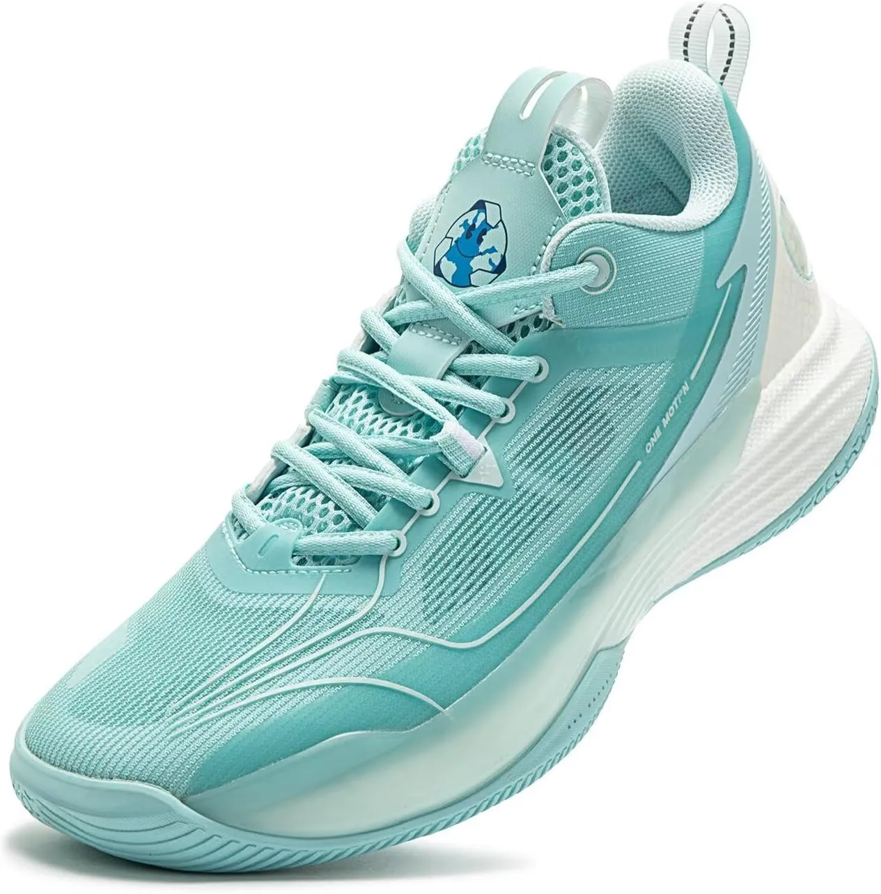 361?? One Motion Basketball Shoes for Men Breathable Outdoor Sneakers Cushioning,Lightweight Fashion Anti Slip Shoe for Court Street,Zapatillas de baloncesto Hombre