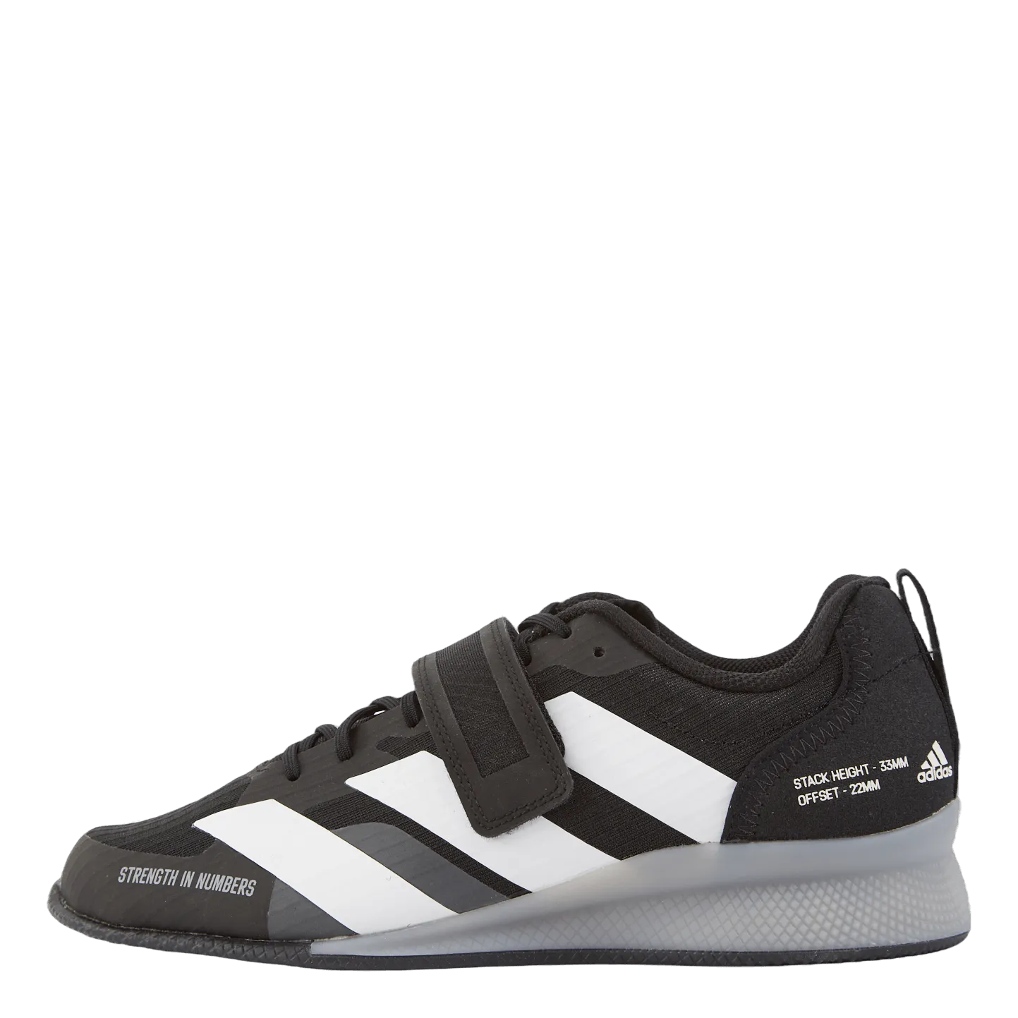 Adipower Weightlifting 3 Shoes Core Black / Cloud White / Grey Three