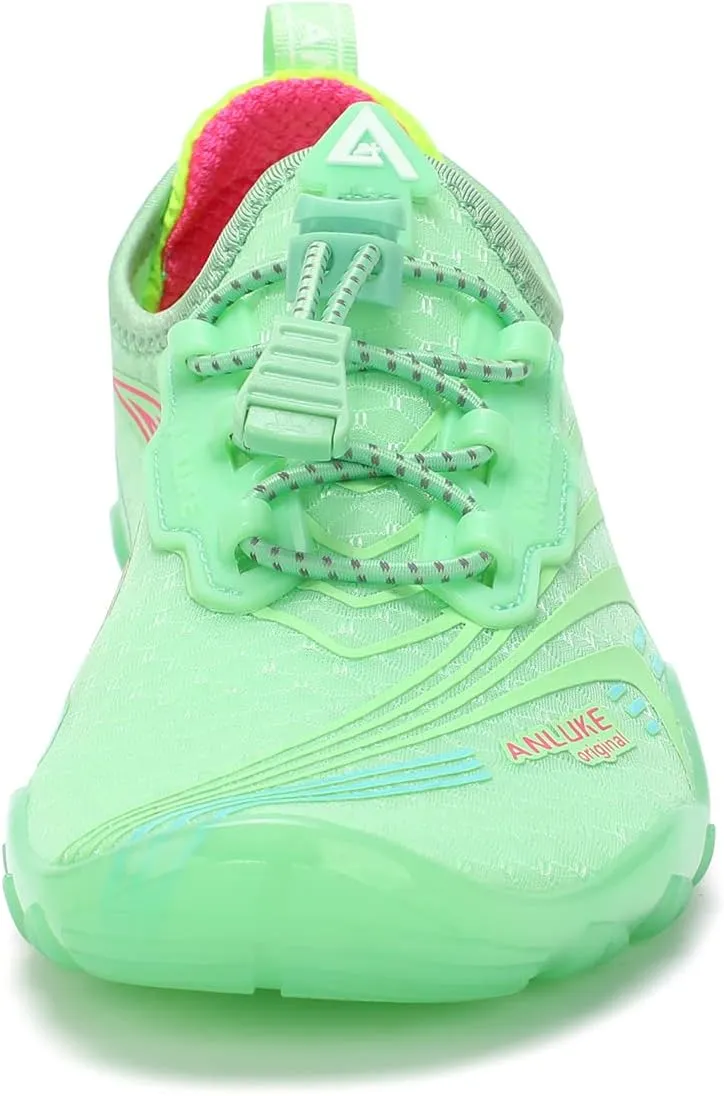ANLUKE Mens Womens Water Shoes Swim Shoes Aqua Shoes Barefoot Quick-Dry Beach Surf Water Sports Shoes