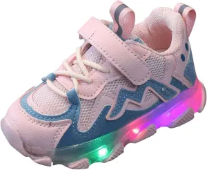 Baby Boy Basketball Light Led Kids Mesh Luminous Sport Baby Running Children Girls Shoes Baby Boy Sports Shoes