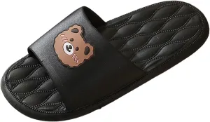 Bathroom Slippers Men Slides for Women Mens Slippers Womens Slides Lightweight Beach Bathroom