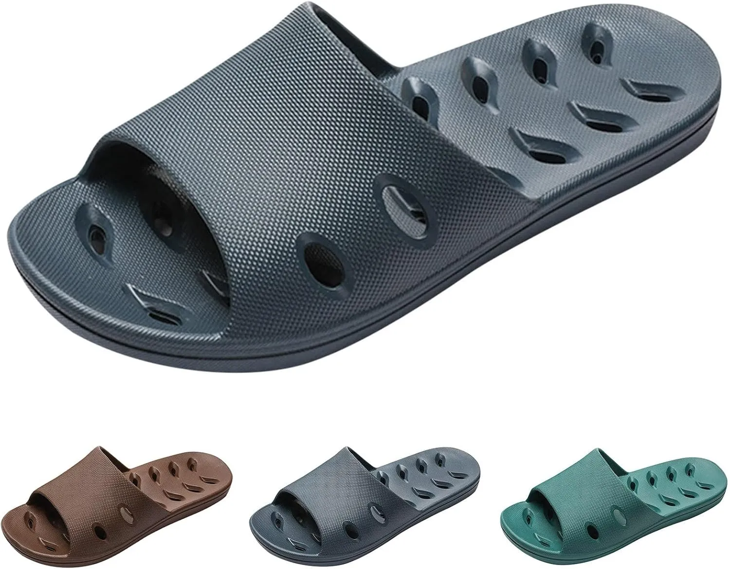 Bathroom Slippers Slides for Men Shower Shoes Cloud Slippers for Men Men's Sandals Indoor Slipper Gym Soft Sole