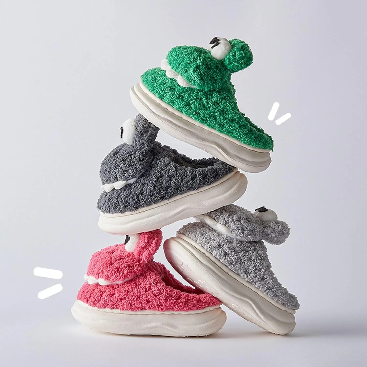 Bedroom Slippers for Kids Cotton Slippers Girls Boys Slippers Memory Foam Comfy House Slippers Winter Indoor Slipper