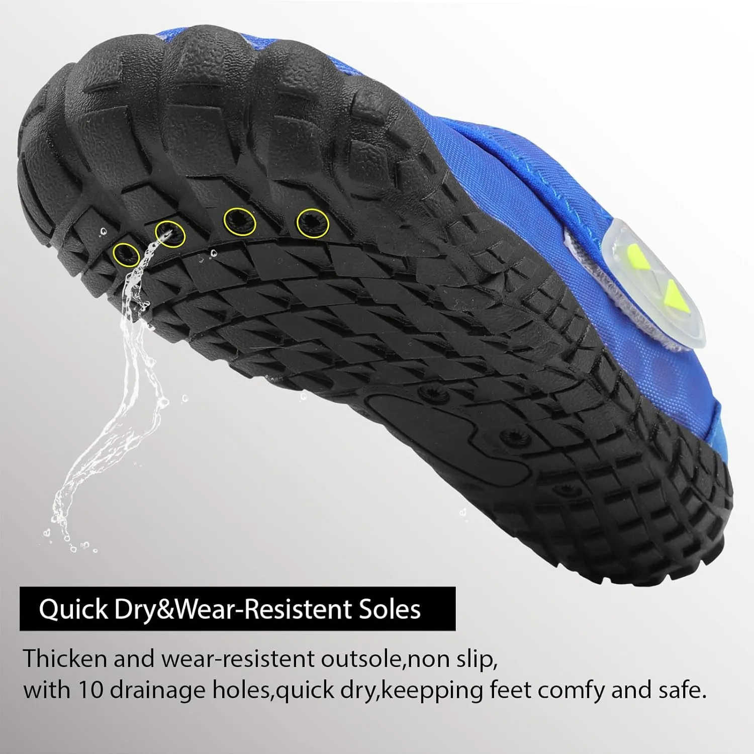 Centipede Demon Kids Water Shoes Girls Boys Quick Dry Aqua Shoes Barefoot Water Sneakers for Beach Swim Pool Boats Outdoor Water Sports Little/Big Kid
