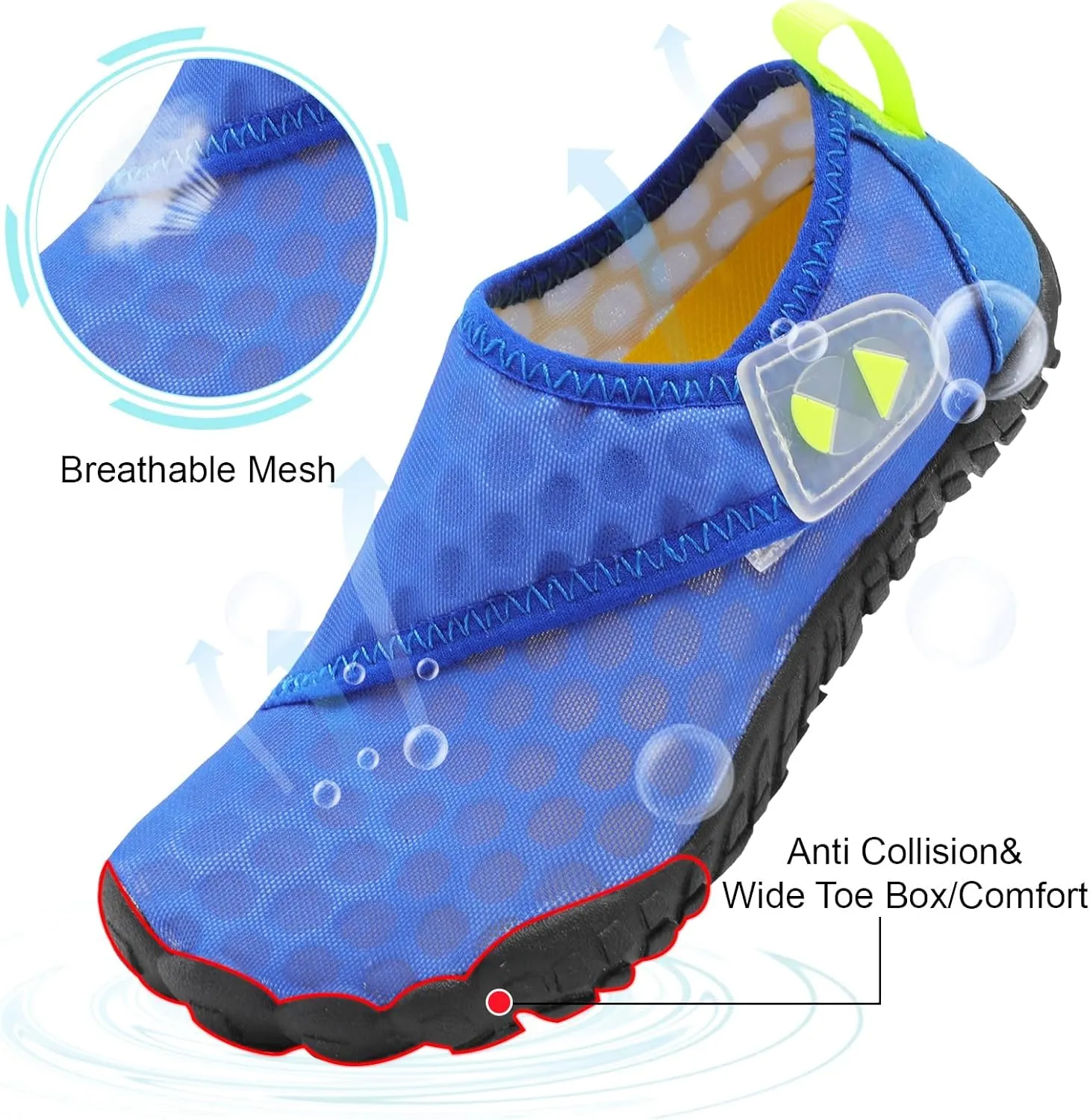 Centipede Demon Kids Water Shoes Girls Boys Quick Dry Aqua Shoes Barefoot Water Sneakers for Beach Swim Pool Boats Outdoor Water Sports Little/Big Kid