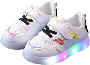 Children's Light Up Shoes Kid Luminous Flashing Casual Shoes Toddler Non Slip Running Shoes Infant Walking Shoes