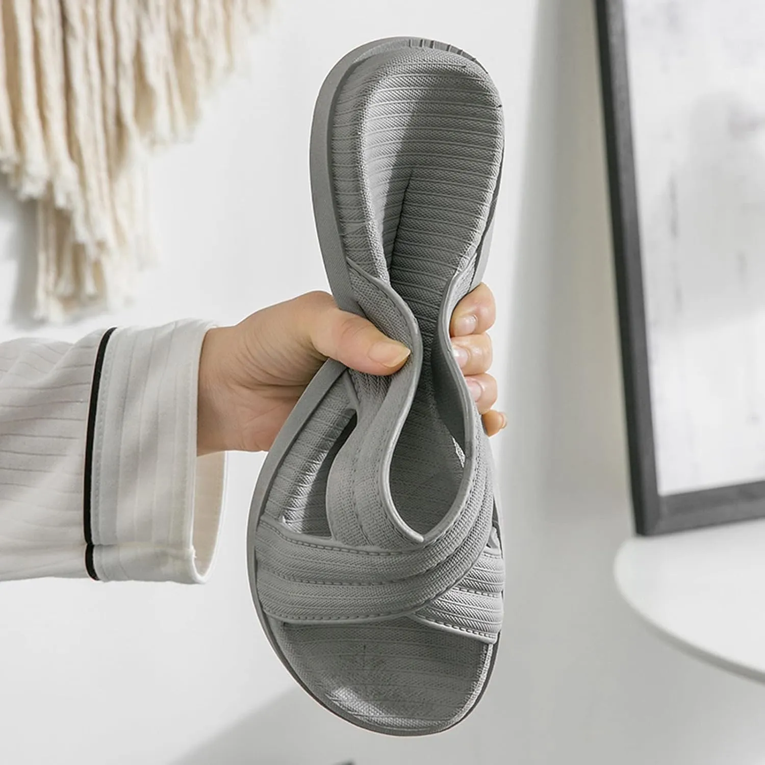 Cloud Slippers for Men Shower Shoes Women Mens Shower Shoes Womens Slides Quick Drying Beach Public Slippers