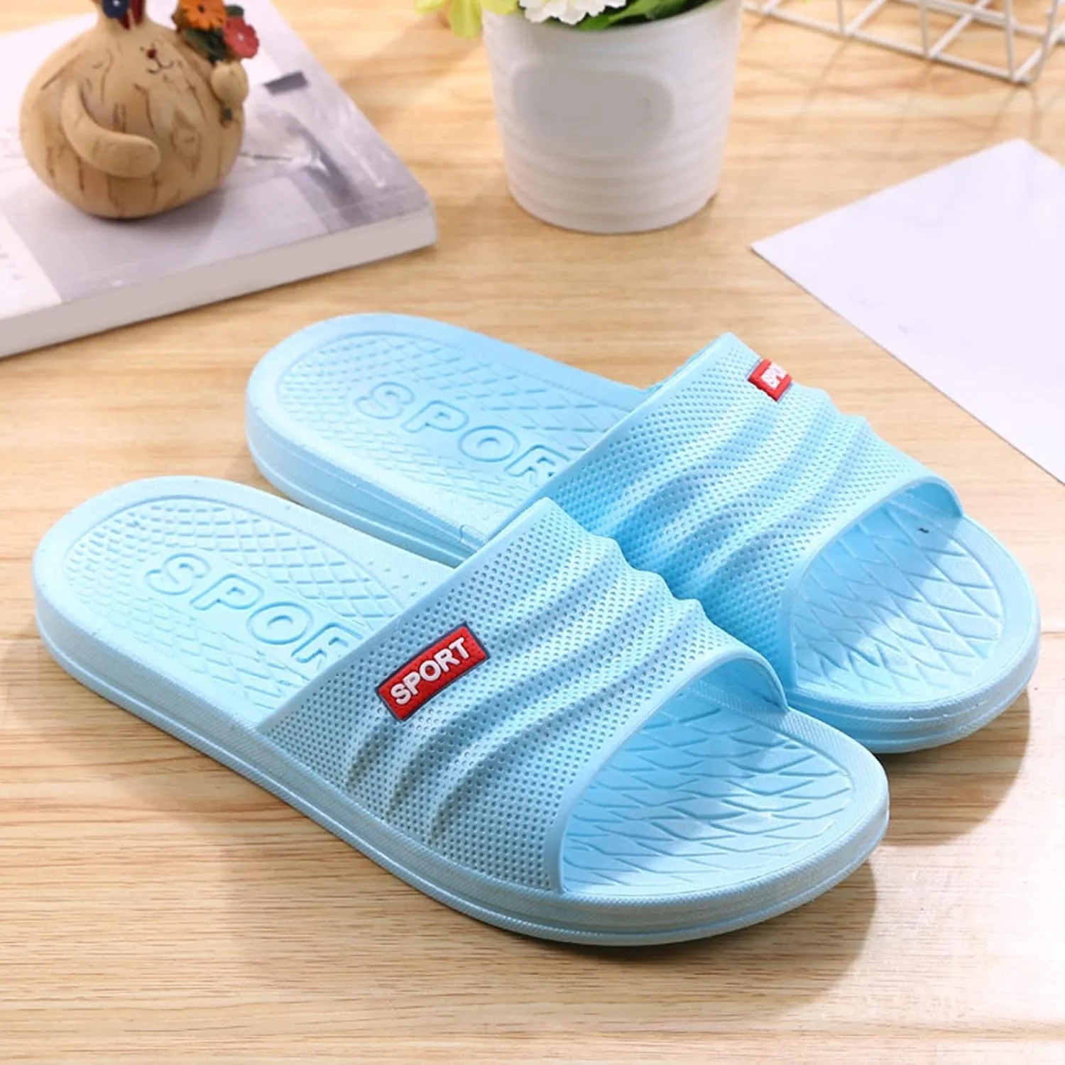 Cloud Slippers for Men Womens Slides Bathroom Slippers Men Slides for Women Lightweight Spa Public