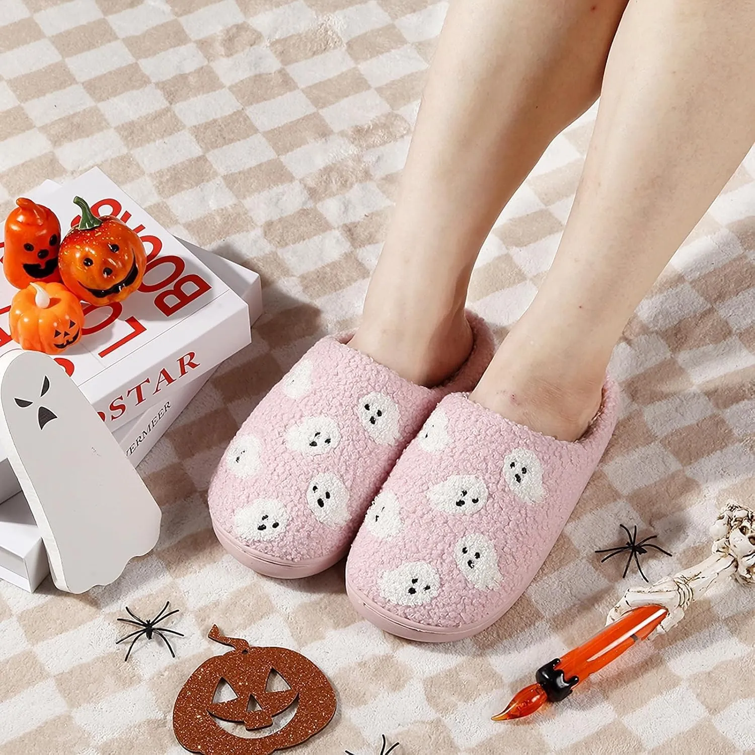 Dachshund Dog Slippers For Women Men Cute Animal Cartoon Ladybug Butterfly Cat Slippers Slides Memory Foam Slip On House Shoes