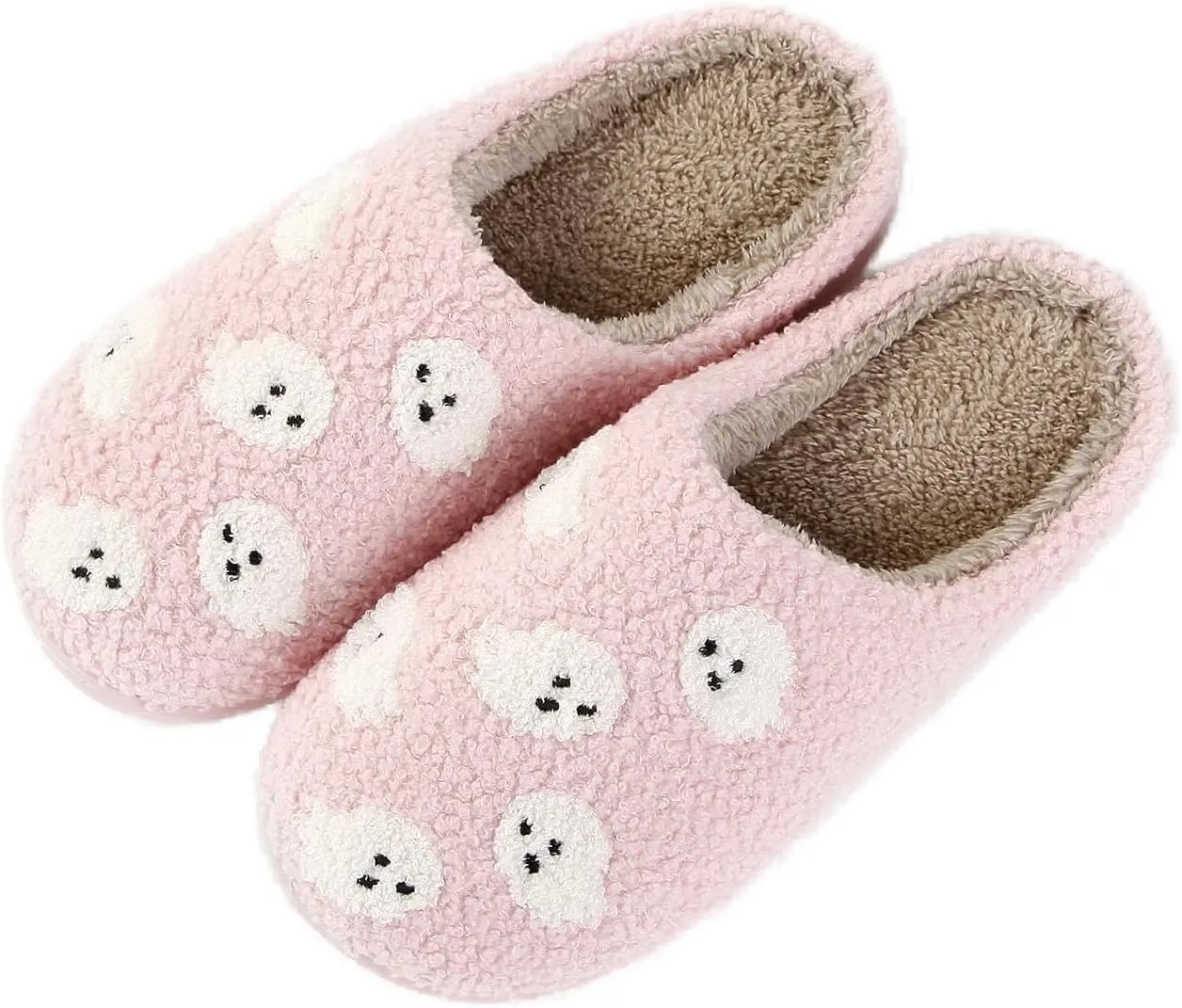 Dachshund Dog Slippers For Women Men Cute Animal Cartoon Ladybug Butterfly Cat Slippers Slides Memory Foam Slip On House Shoes