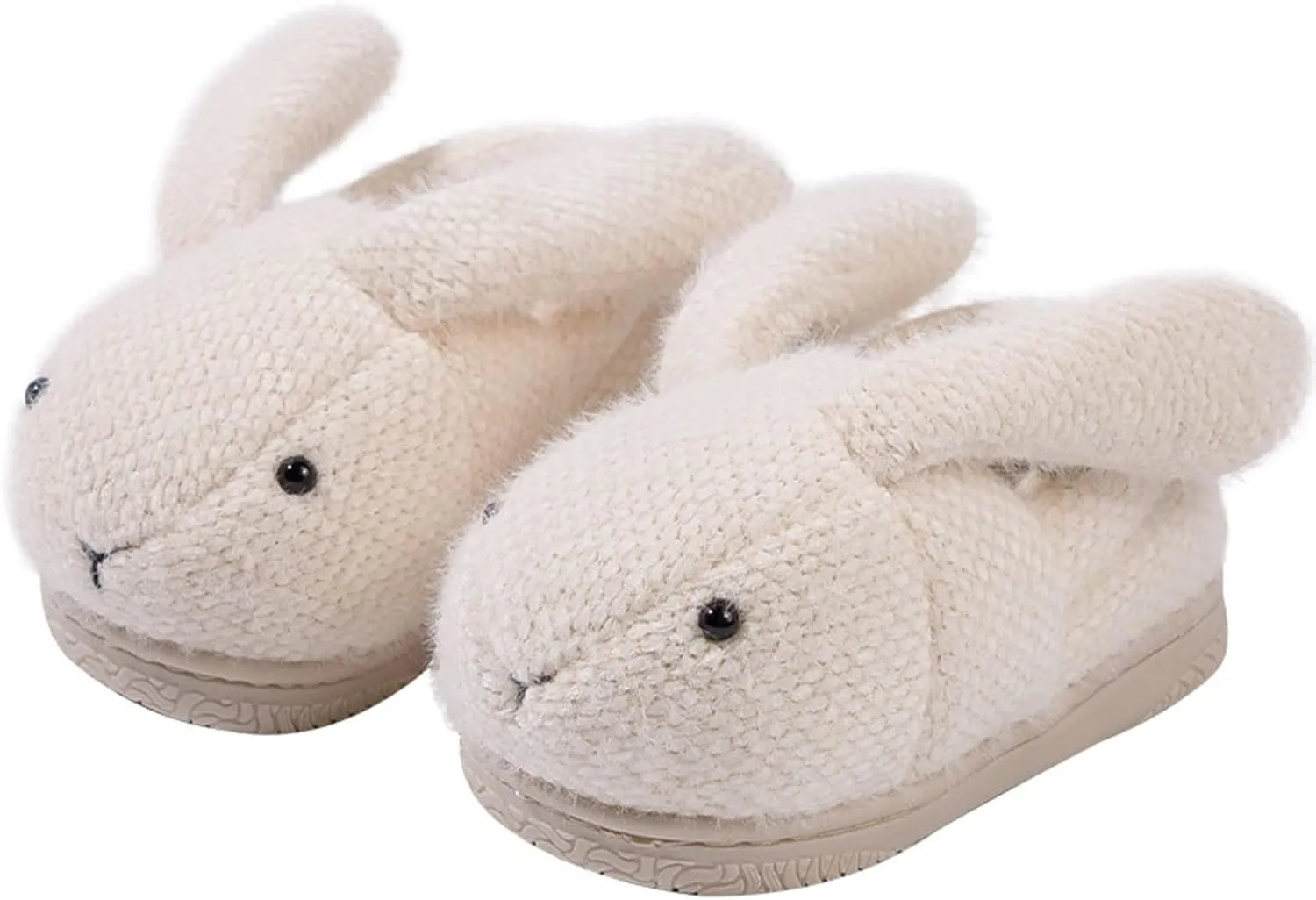 Fashion Cute Autumn and Winter Boys and Girls Slippers Flat Bottom Round Toe Soft Warm and Girls Princess Slippers