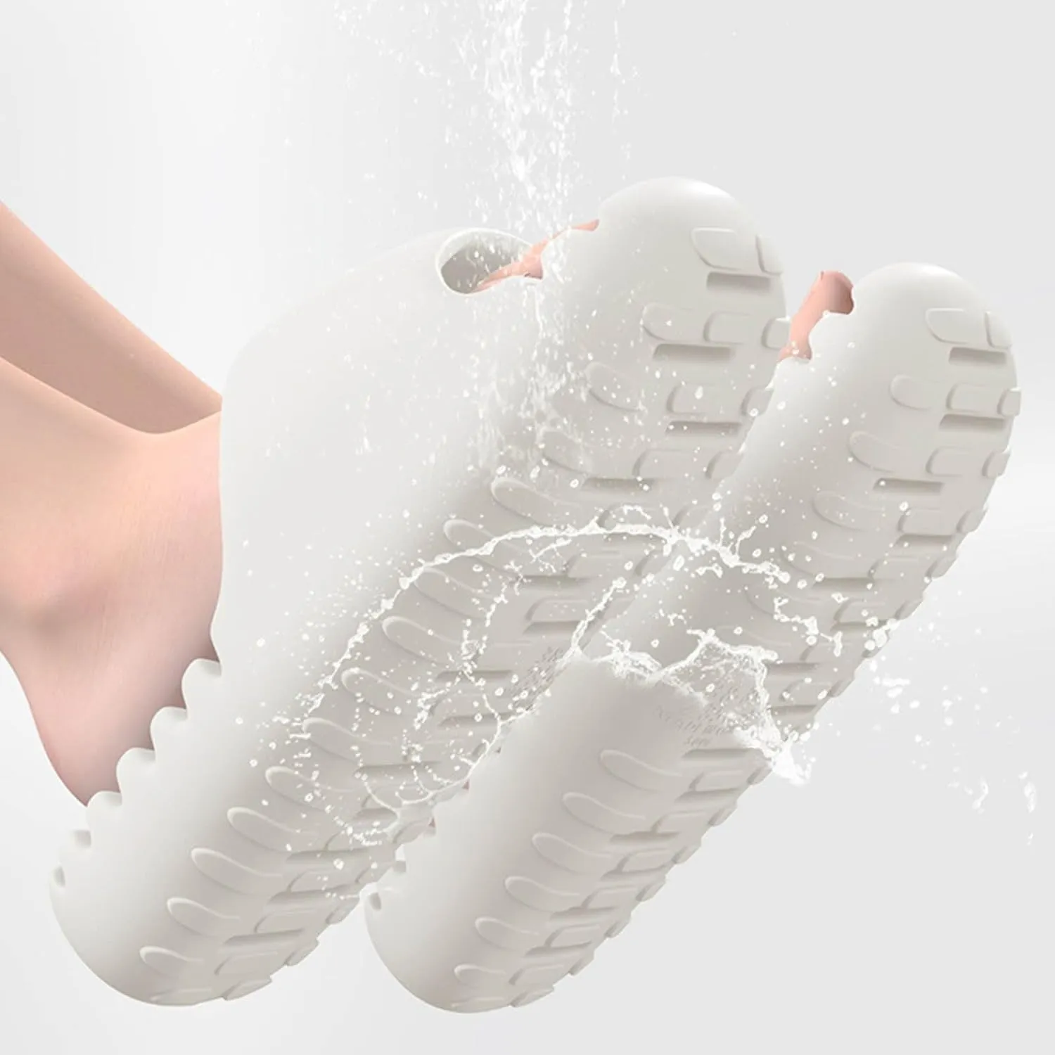 Fashionable Home Bathroom Soft Soled Quick Drying Slippers for Men and Women Alike Warm Hedgehog Slippers