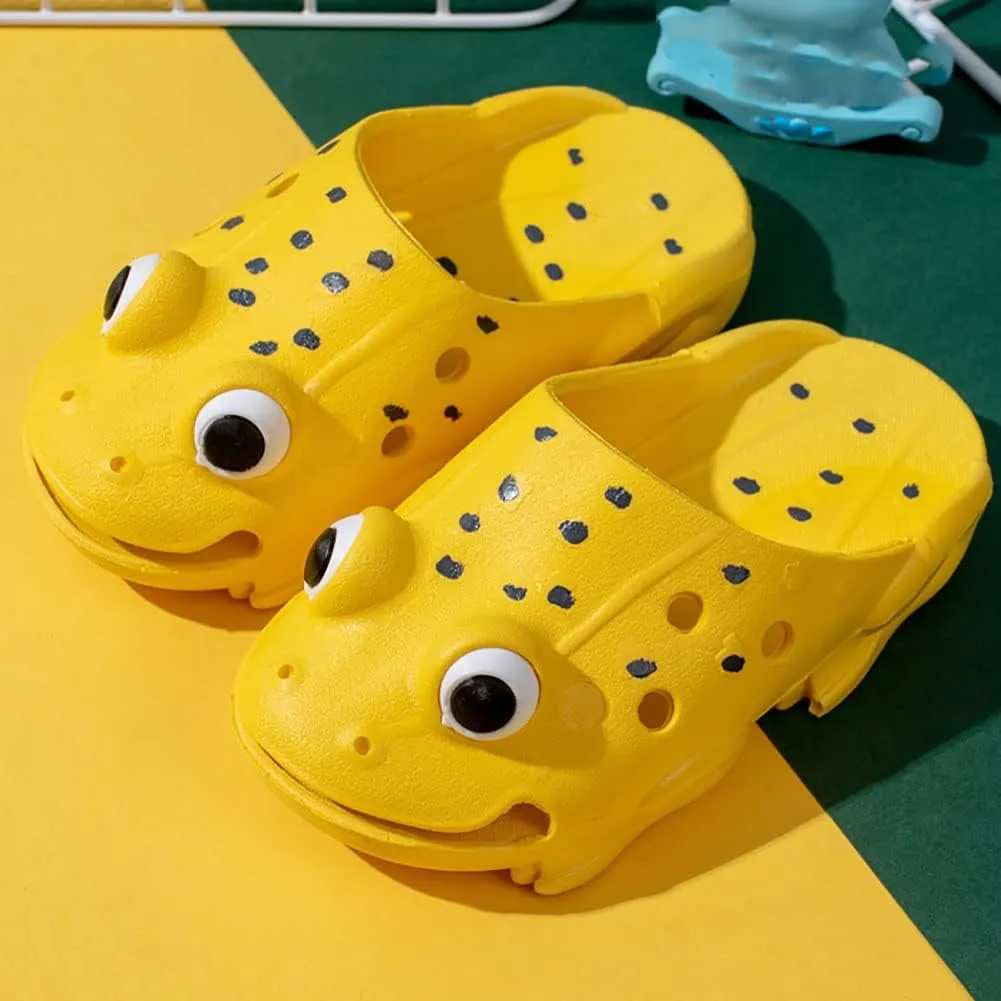 Frog Slippers Frog Sandals Unisex Cartoon Animal Slippers House,Bathroom&Pool Slippers