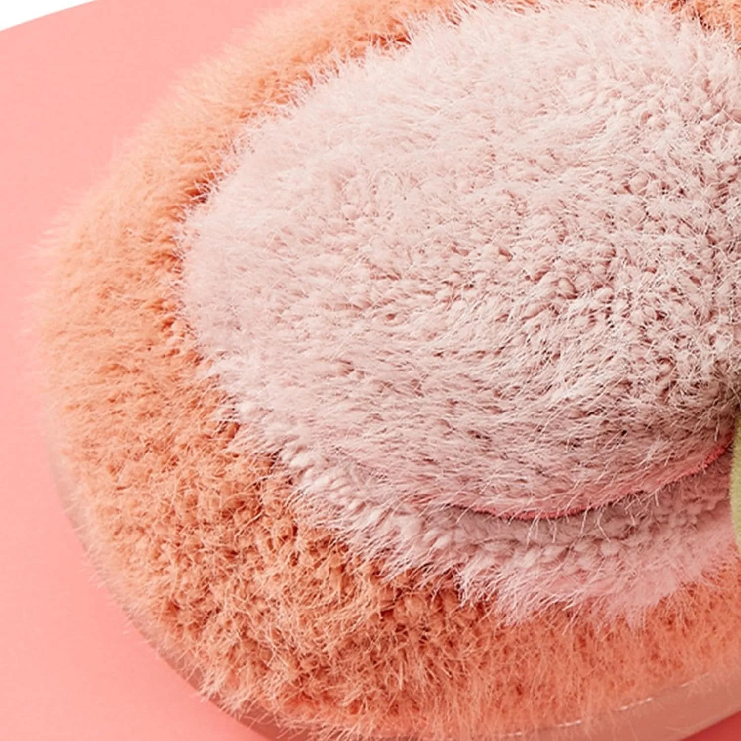 Girls Cute Fruit prints Slippers with Memory Foam Toddler Boys Girls Plush Warm Winter House Shoes Kids Flat Slippers
