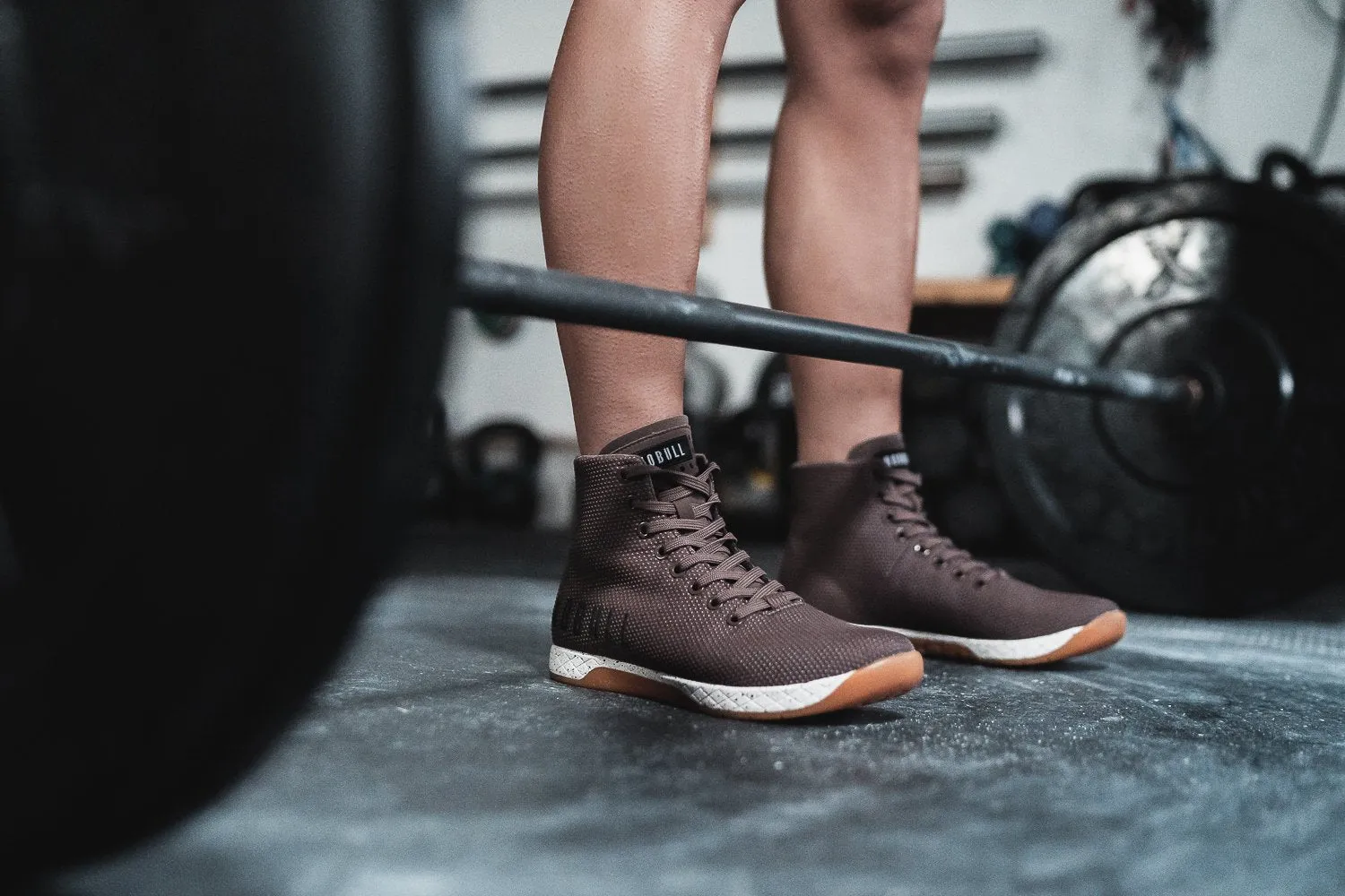 HIGH-TOP CHESTNUT TRAINER (WOMEN'S)