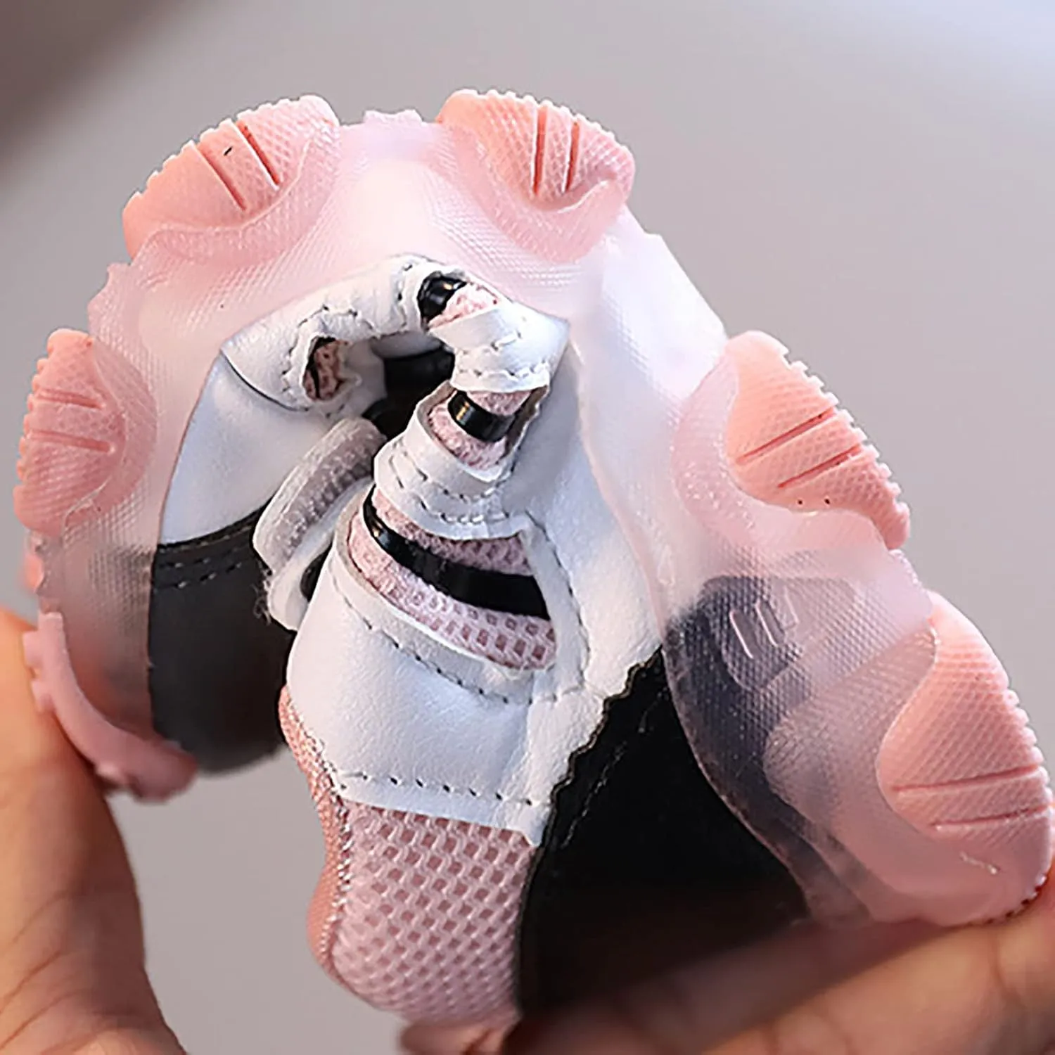 IWIHMIV LED Light Luminous Shoes for Boys Girls Boys Lightweight Tennis Running Shoes for Toddler