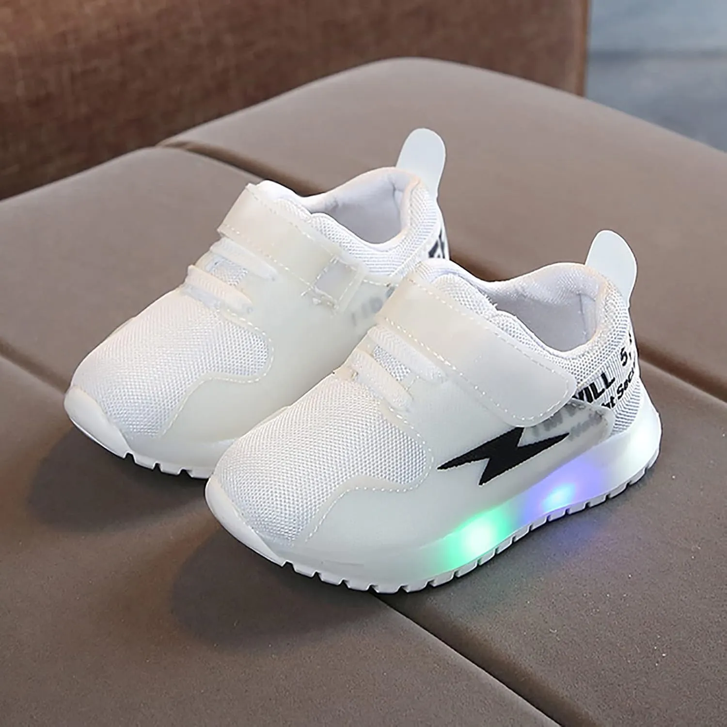 IWIHMIV Light up Kids Shoes Boys Grils Sport Tennis Shoes Luminous Running Athletic Casual Walking Shoes