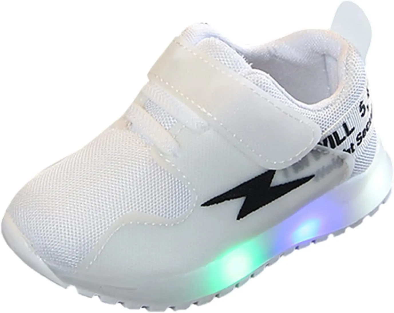 IWIHMIV Light up Kids Shoes Boys Grils Sport Tennis Shoes Luminous Running Athletic Casual Walking Shoes
