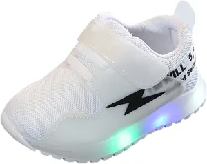 IWIHMIV Light up Kids Shoes Boys Grils Sport Tennis Shoes Luminous Running Athletic Casual Walking Shoes