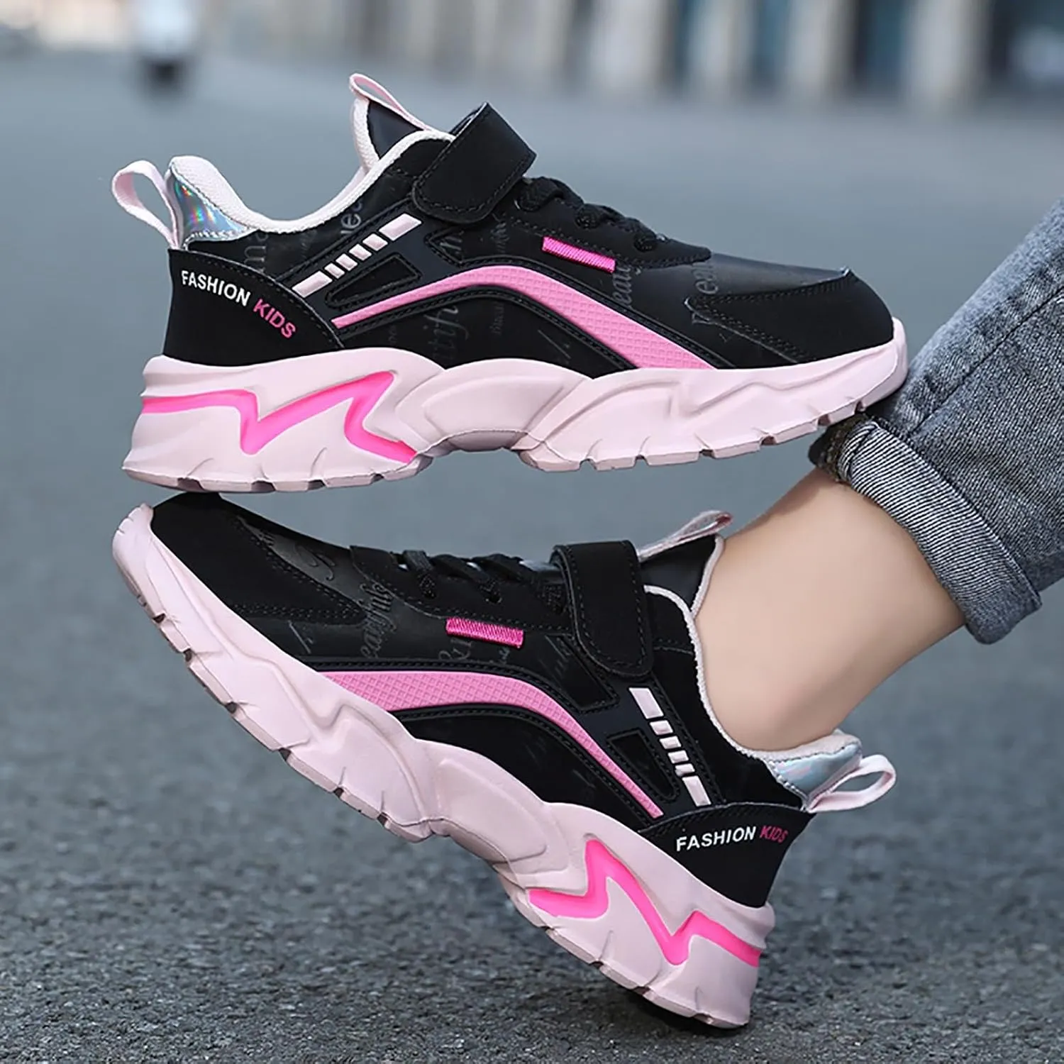 IWIHMIV Running Shoes for Boys Kids Athletic Shoes Kids Tennis Shoes Boys Kids Tennis Running Shoes Lightweight Sneakers