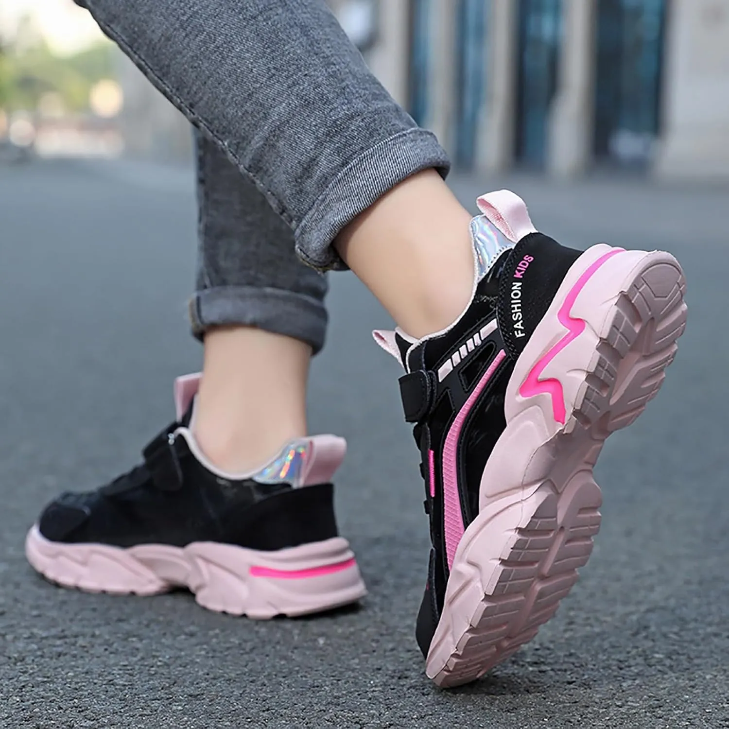 IWIHMIV Running Shoes for Boys Kids Athletic Shoes Kids Tennis Shoes Boys Kids Tennis Running Shoes Lightweight Sneakers
