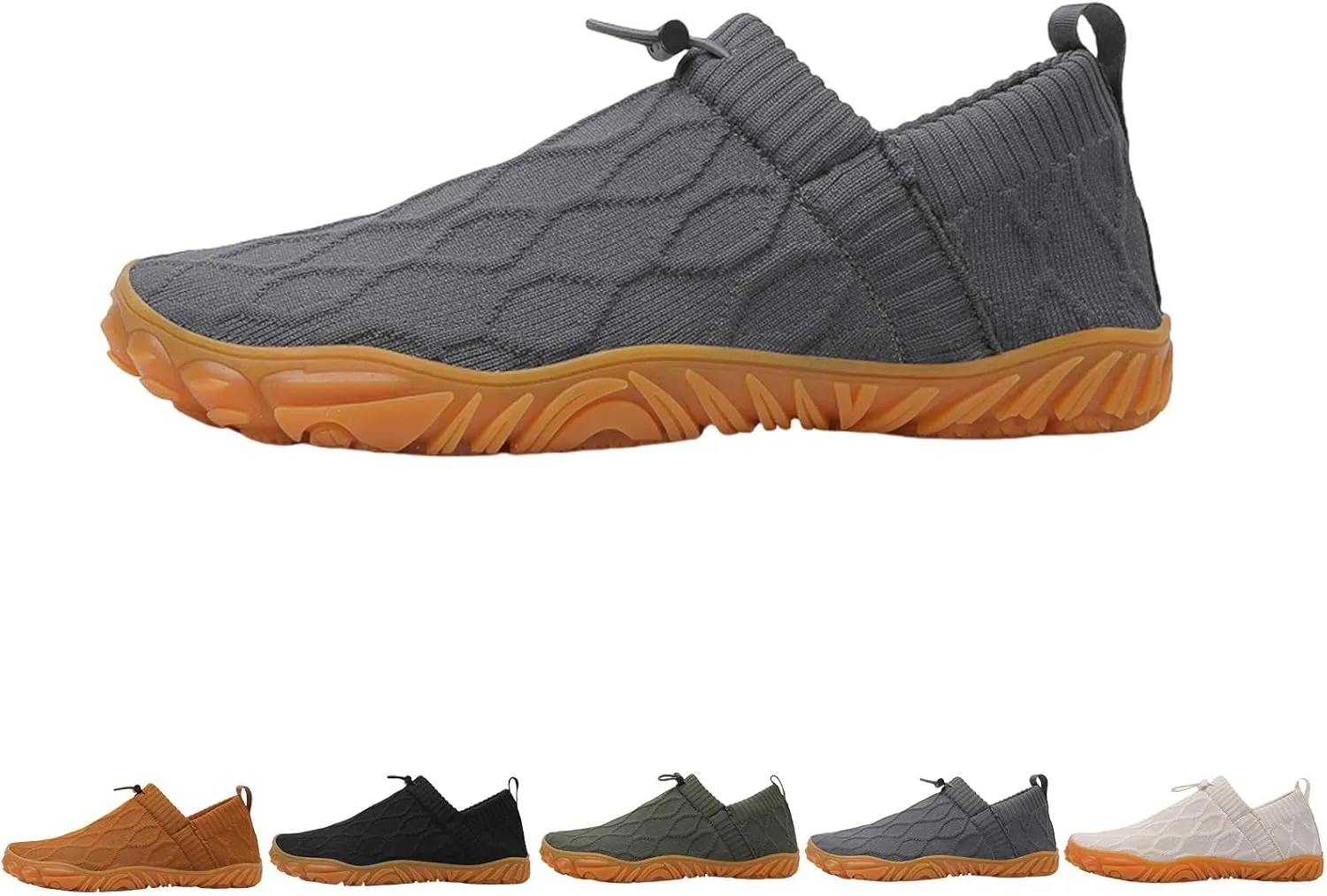 Joyoasis Water Shoes Knitted, Unisex Slip-On Shoes Outdoor Running, Quick-Drying Anti-Slip Water Shoes