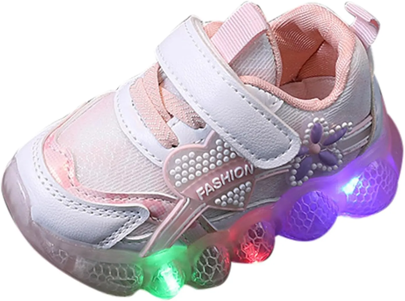 Kids Light Up Shoes Led Flashing Luminous Lightweight Breathable Running Sneakers Soft Sole Lightweight Sports Shoes