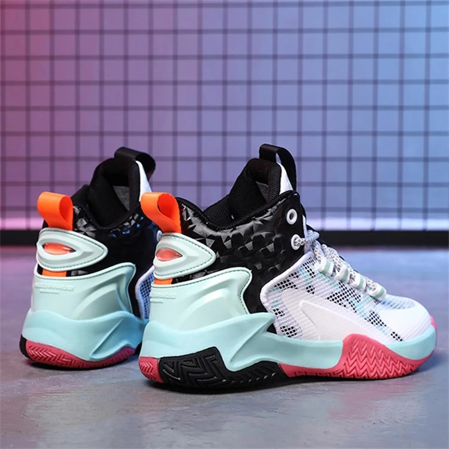 Kids Shoes Kid's Basketball Shoes Boys Sneakers Girls Trainers Comfort High Top Basketball Boy Toddler Shoes