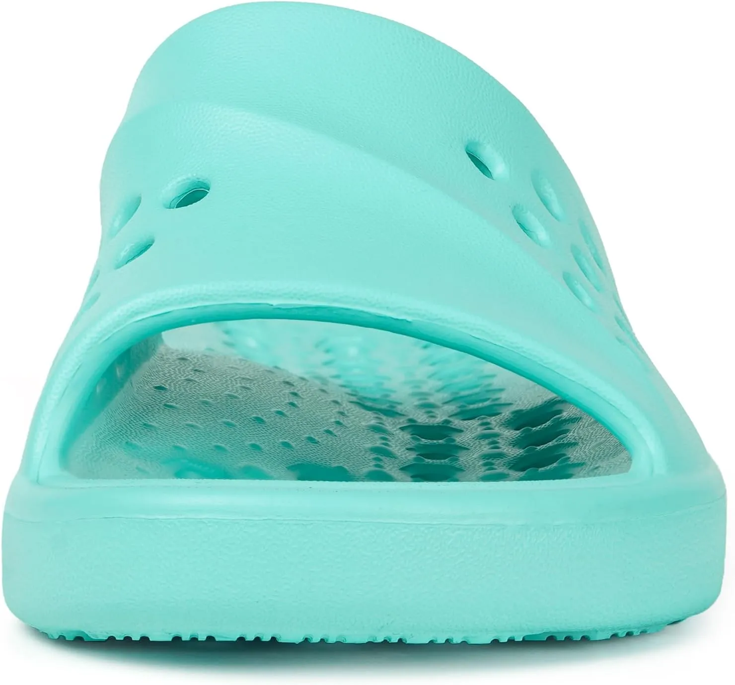 KVbabby Shower Shoes for Kids Massage Pool Slides with Arch Support Quick Drying Boys Girls Beach Sandals Non Slip Summer Bathroom Indoor House Slippers with Drain Holes