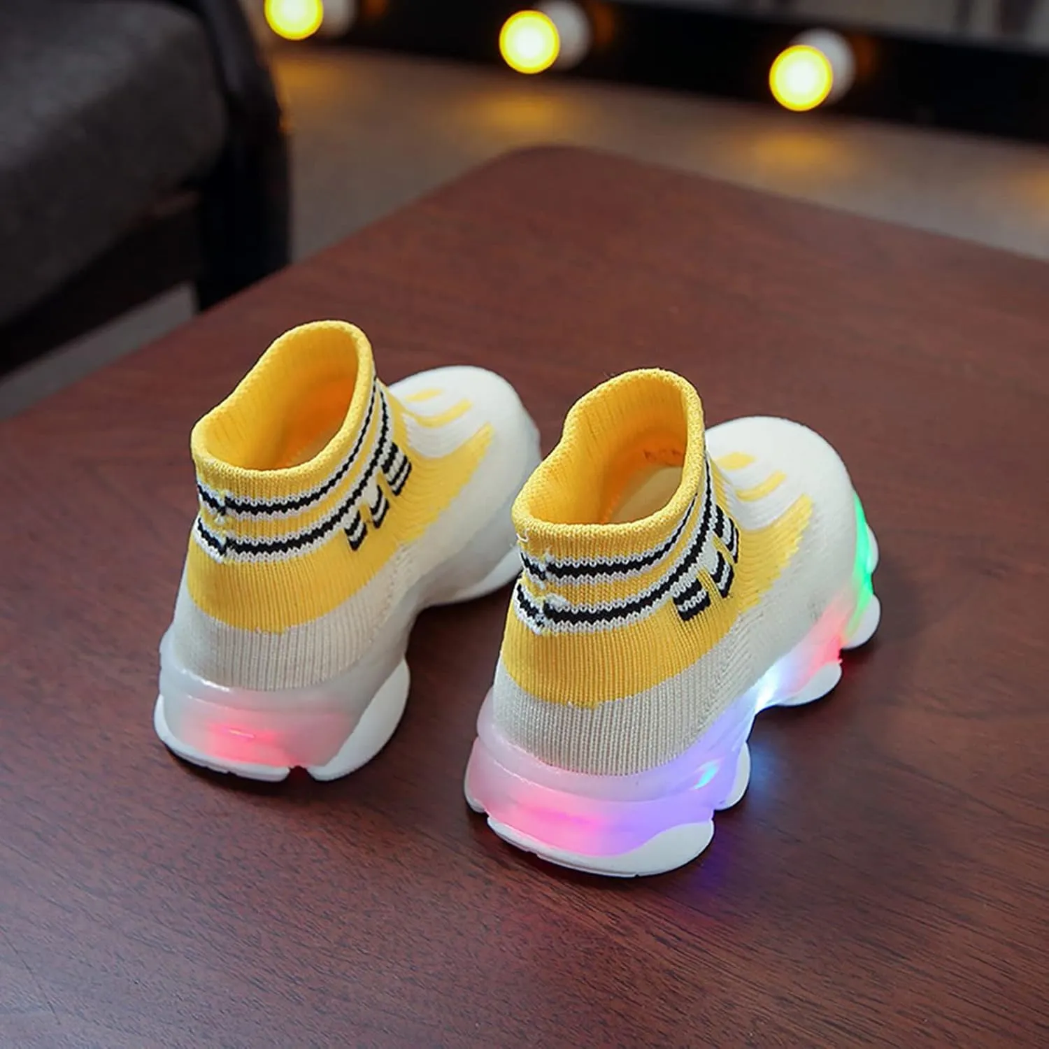 Led Light Children Sport Luminous Shoes Girls Kids Baby Shoes Little Kid Slip on Shoes