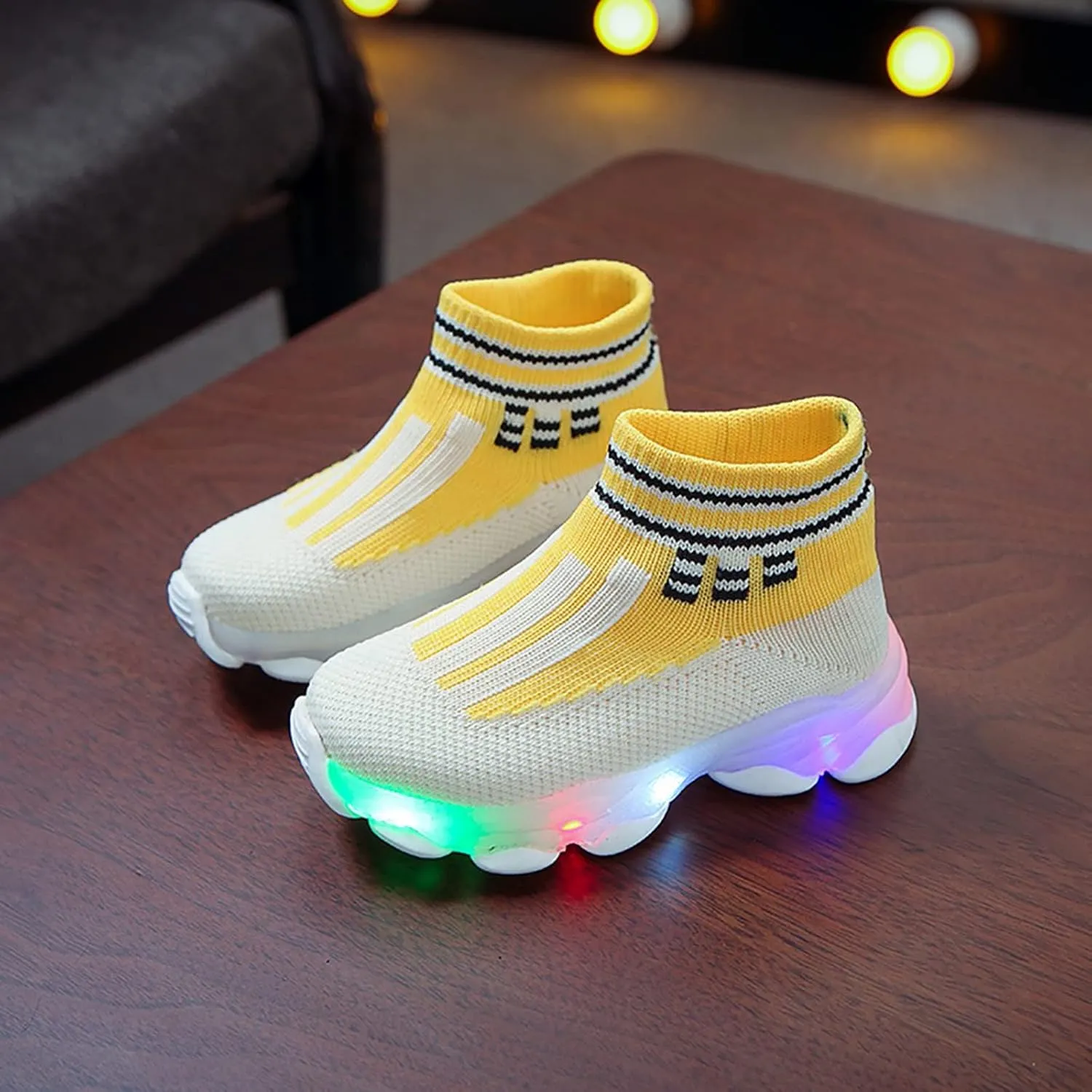 Led Light Children Sport Luminous Shoes Girls Kids Baby Shoes Little Kid Slip on Shoes
