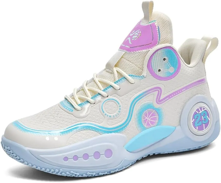 Men Women Basketball Shoes Breathable Non Slip Outdoor Fashion Sneakers