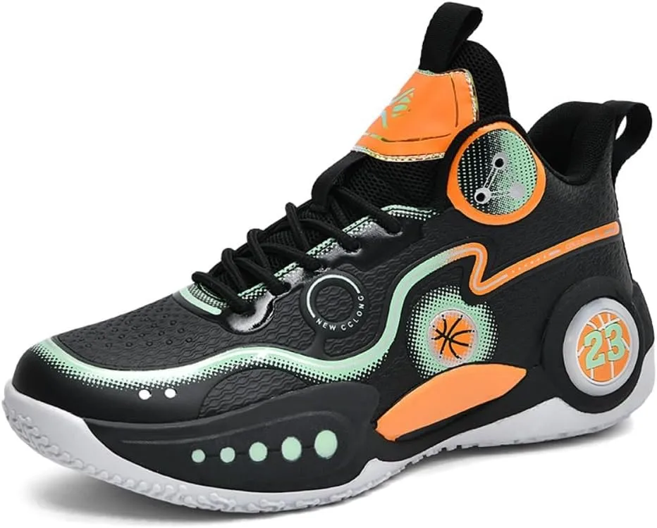 Men Women Basketball Shoes Breathable Non Slip Outdoor Fashion Sneakers