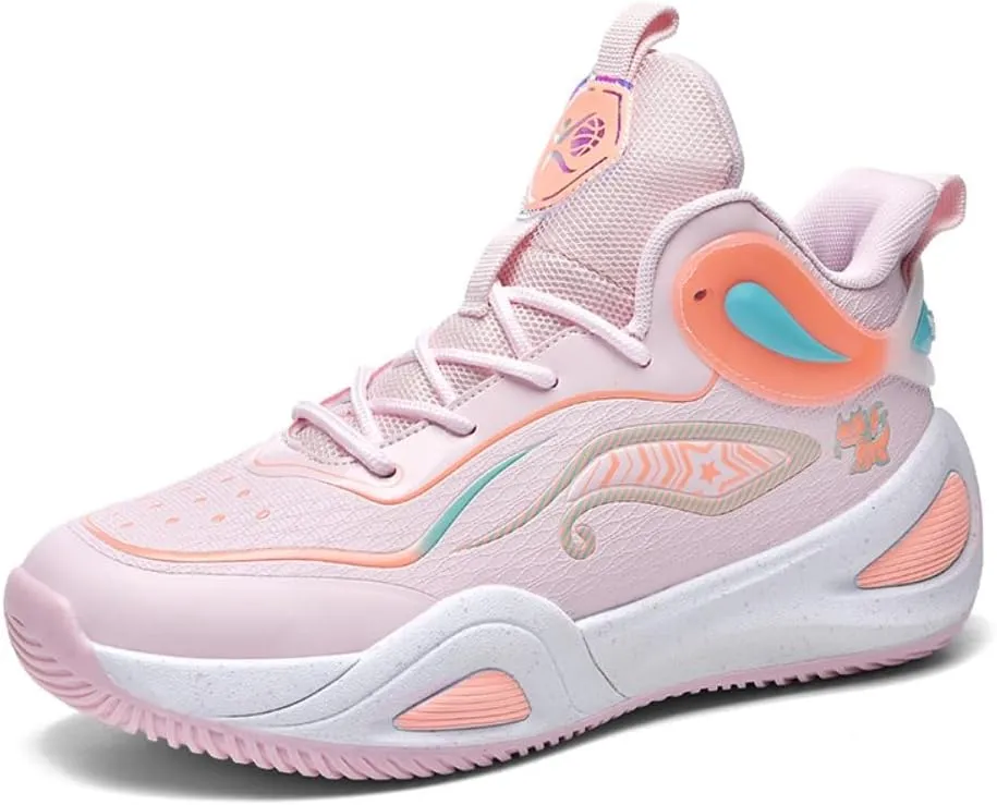 Men's Basketball Shoes Breathable and Non Slip Outdoor Sports Shoes Fitness Training Sports Shoes