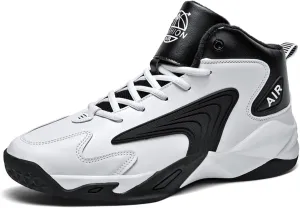 Men's High Top Basketball Shoes Fashion Running Sneakers Indoor Outdoor Non Slip Training Athletic Shoes