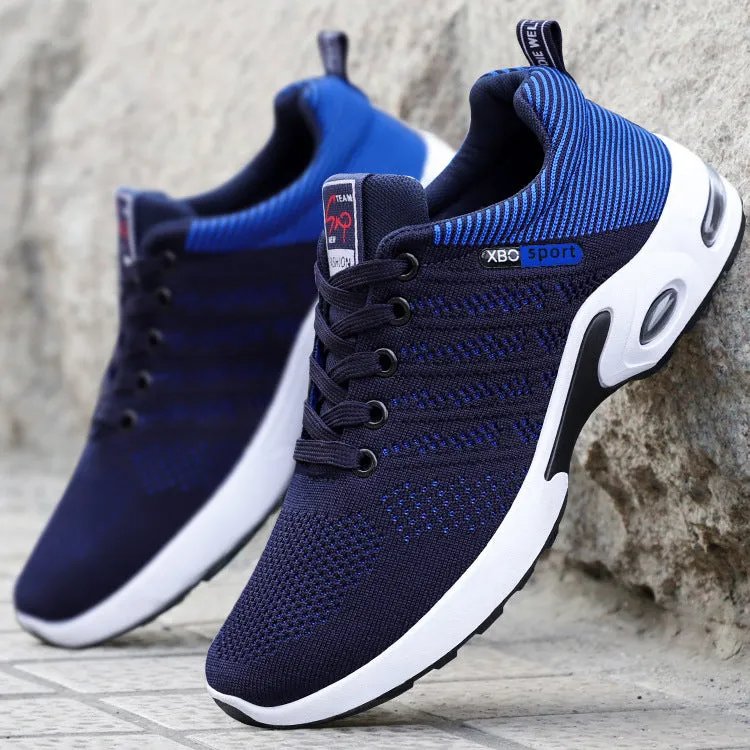 Men's Lightweight Breathable Lace-up Sneakers