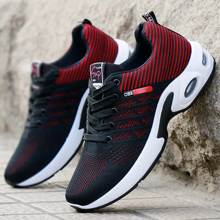Men's Lightweight Breathable Lace-up Sneakers
