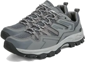 Men's Outdoor Hiking Shoes Breathable Walking Sneakers Lightweight Non-Slip Durable Trekking Trail Shoes