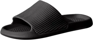 Mens Shoes Fashion Summer Indoor Non Slip Bathroom Slippers Quick Drying Lightweight Men Slippers