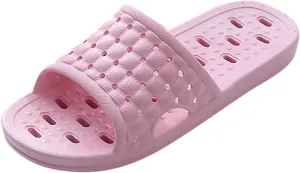 Mens Shower Sandals Men's Sandals Men Non Slip Quick Drying Shower Slides Non Slip Quick Drying Bathroom Slippers for Women Men for Open Toe Shoes Bathroom Travel Shoes Women