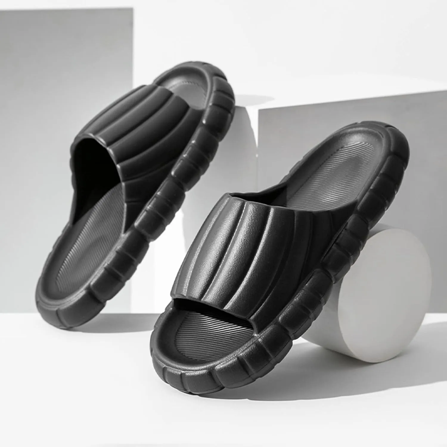 Mens Shower Shoes Slides for Women Mens Slides Womens Quick Drying Indoor Outdoor Dorms Slippers
