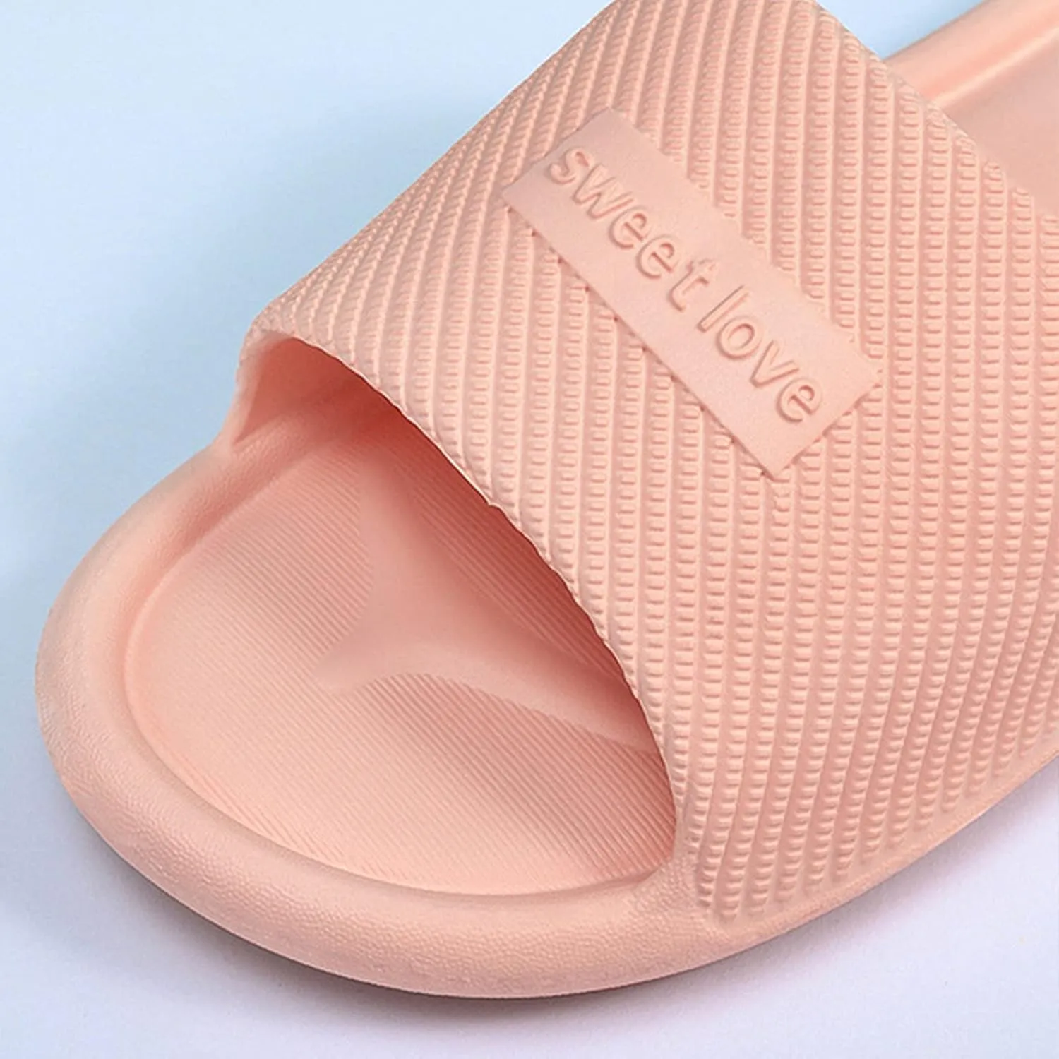 Mens Shower Shoes Womens Slides Cloud Slippers for Men Slides for Women Spa Bathroom Living Room Slippers