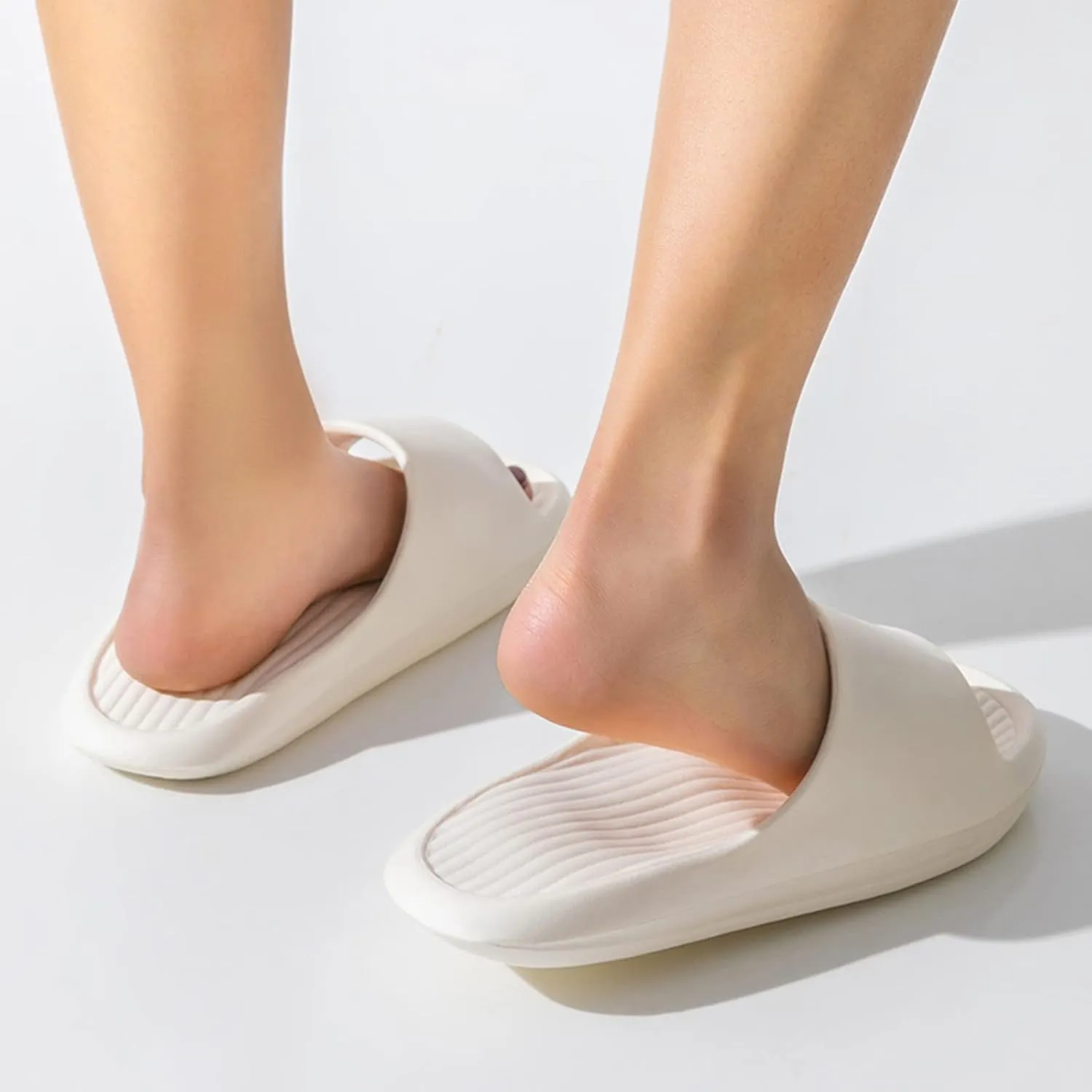 Mens Slippers Slides for Women Bathroom Slippers Men Shower Shoes Women Public House Slides Indoor