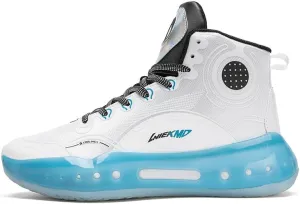Men's Stylish Athletic Shoes High Upper Basketball Shoes Men Breathable Sports Shoes Anti Slip High Top Mens Basketball Shoes Non Slip Outdoor