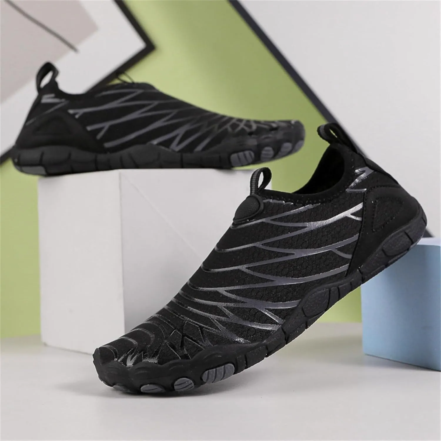 Mens Water Shoes Size 11 Wide Width Non Slip Athletic Footwear Wide Toe Mens Hiking Water Shoes Cute Water Shoes Summer Quick Dry Sandals Slippers for Beach Swimming Hiking Boating Sailing