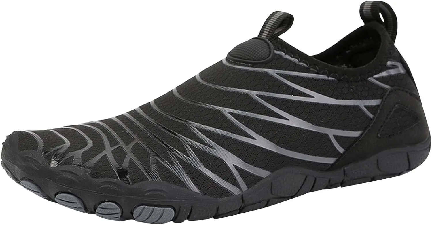 Mens Water Shoes Size 11 Wide Width Non Slip Athletic Footwear Wide Toe Mens Hiking Water Shoes Cute Water Shoes Summer Quick Dry Sandals Slippers for Beach Swimming Hiking Boating Sailing