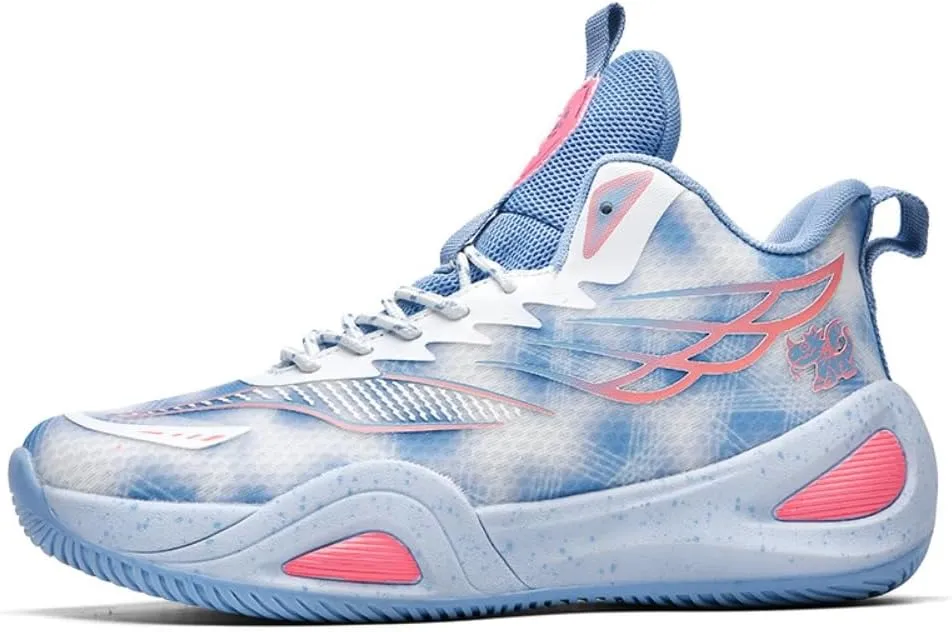 Men's Women's Basketball Shoes High Top Ultra-Light Fashion Anti Slip Breathable Sneakers