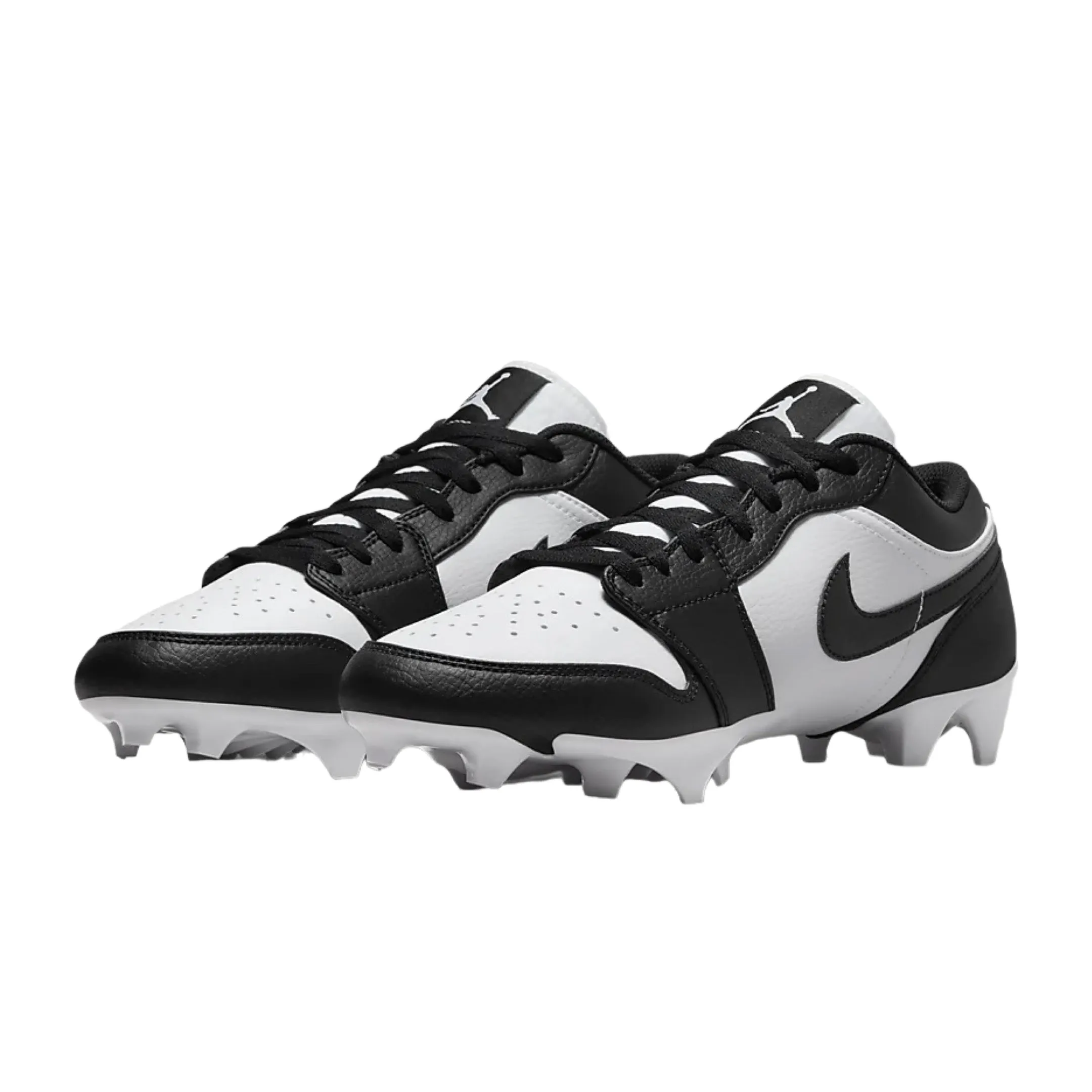 Nike JORDAN 1 Low TD Football Cleats - White/Black