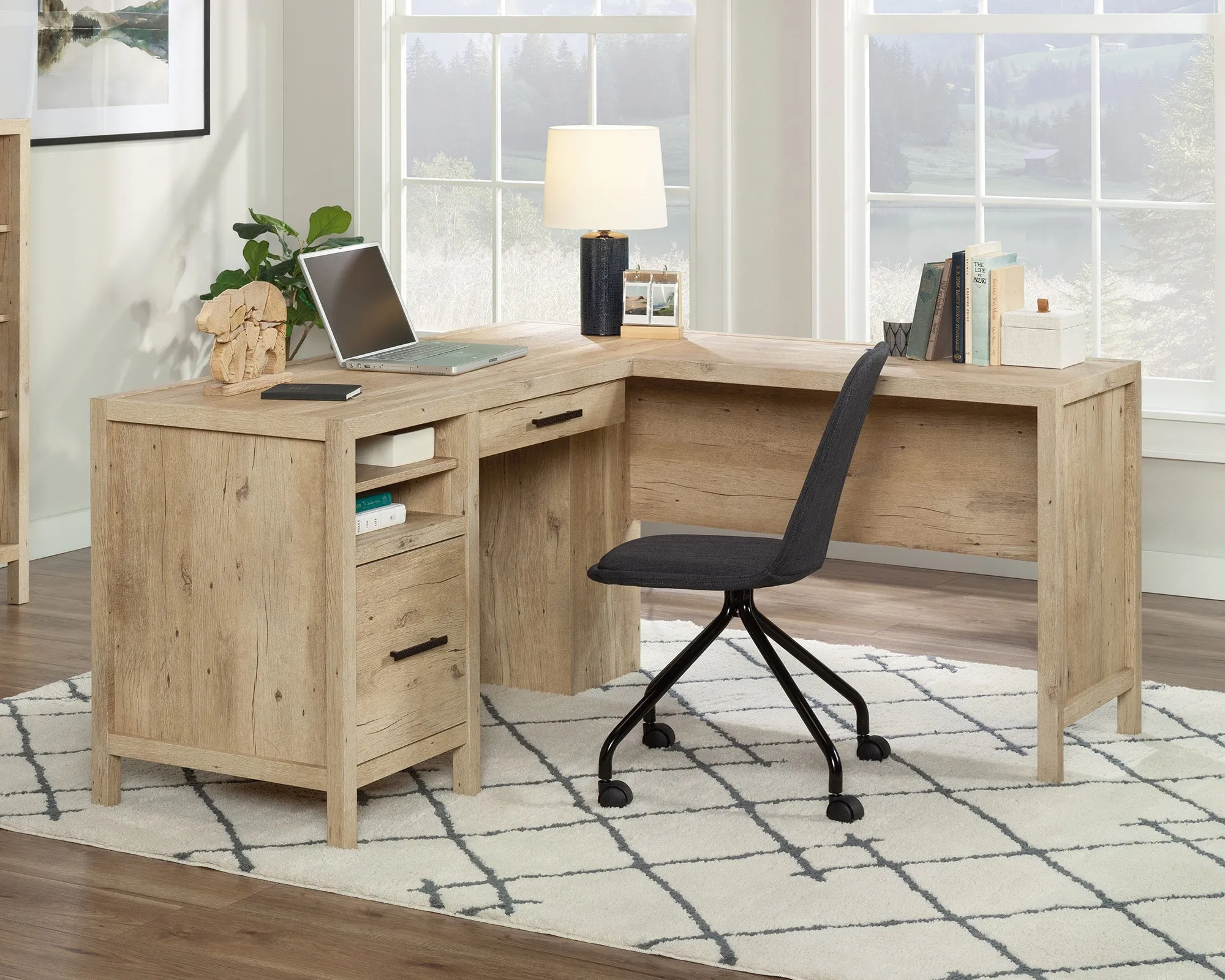 Pacific View L-Desk Prime Oak