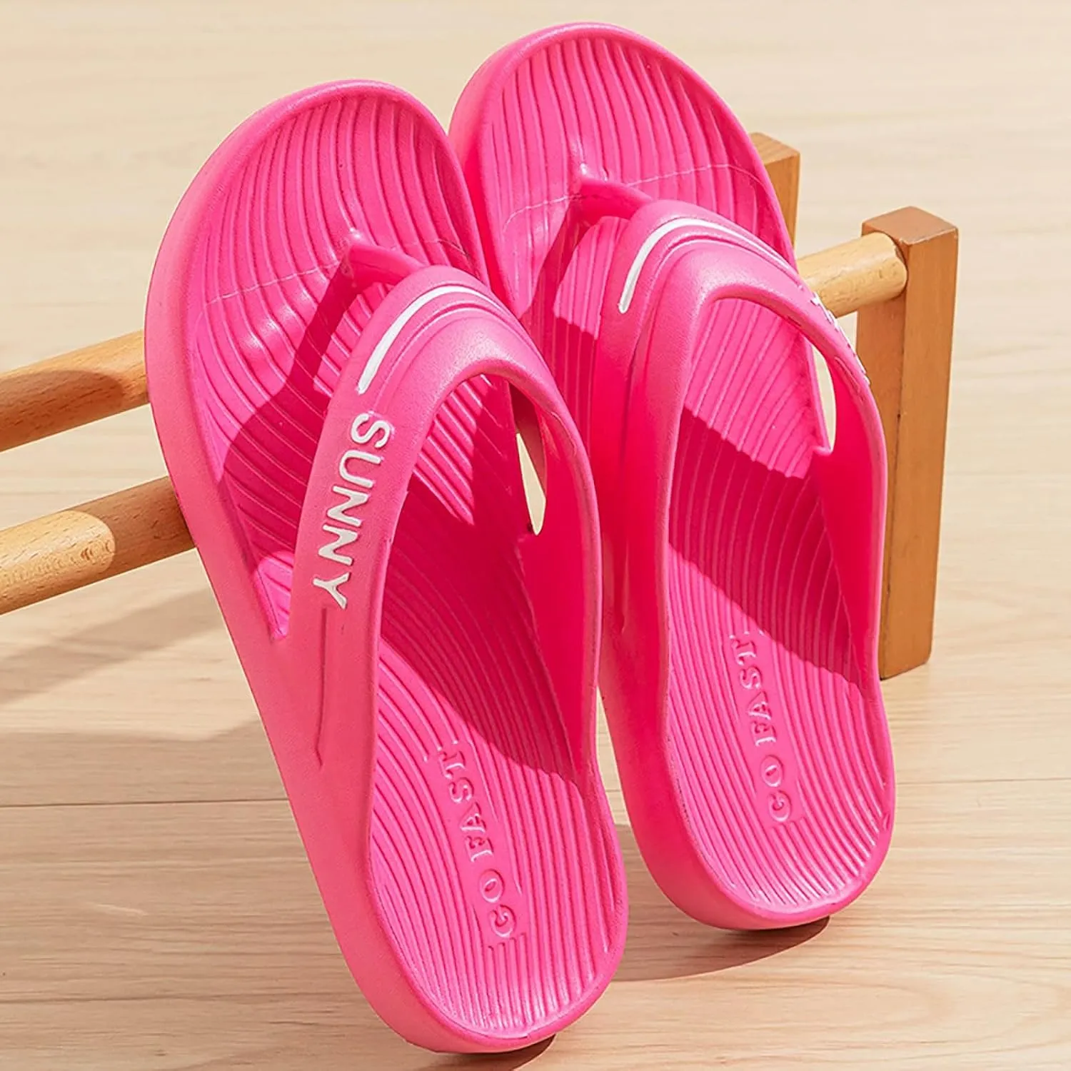 Pillow Slippers for Women and Men Shower Slides Non Slip Quick Drying Bathroom Sandals Flip Plaid Flip Flops